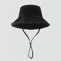 Casual Frayed Bucket Hat - Fraylin