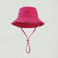 Casual Frayed Bucket Hat - Fraylin