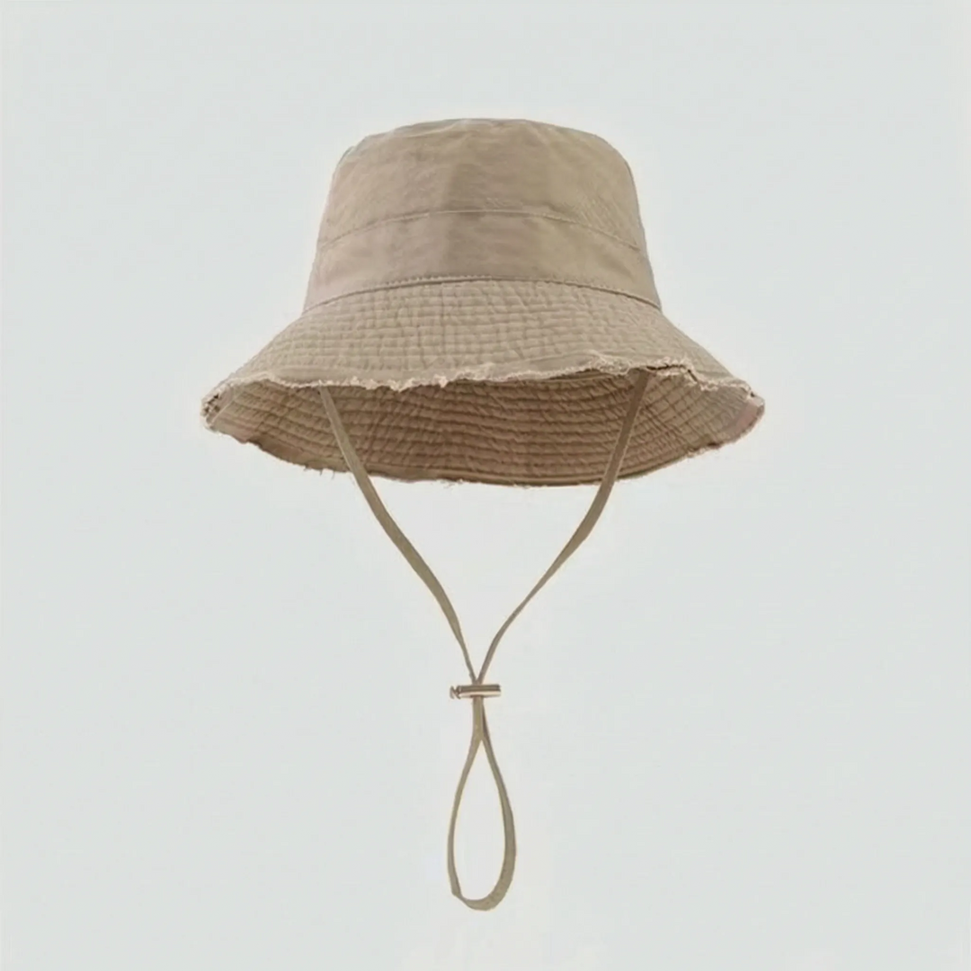 Casual Frayed Bucket Hat - Fraylin