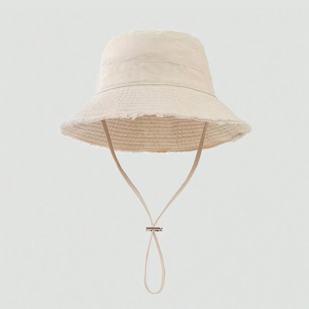 Casual Frayed Bucket Hat - Fraylin