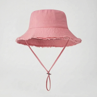 Casual Frayed Bucket Hat - Fraylin