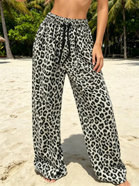 Casual Knit Leopard Print Pants - Jenny