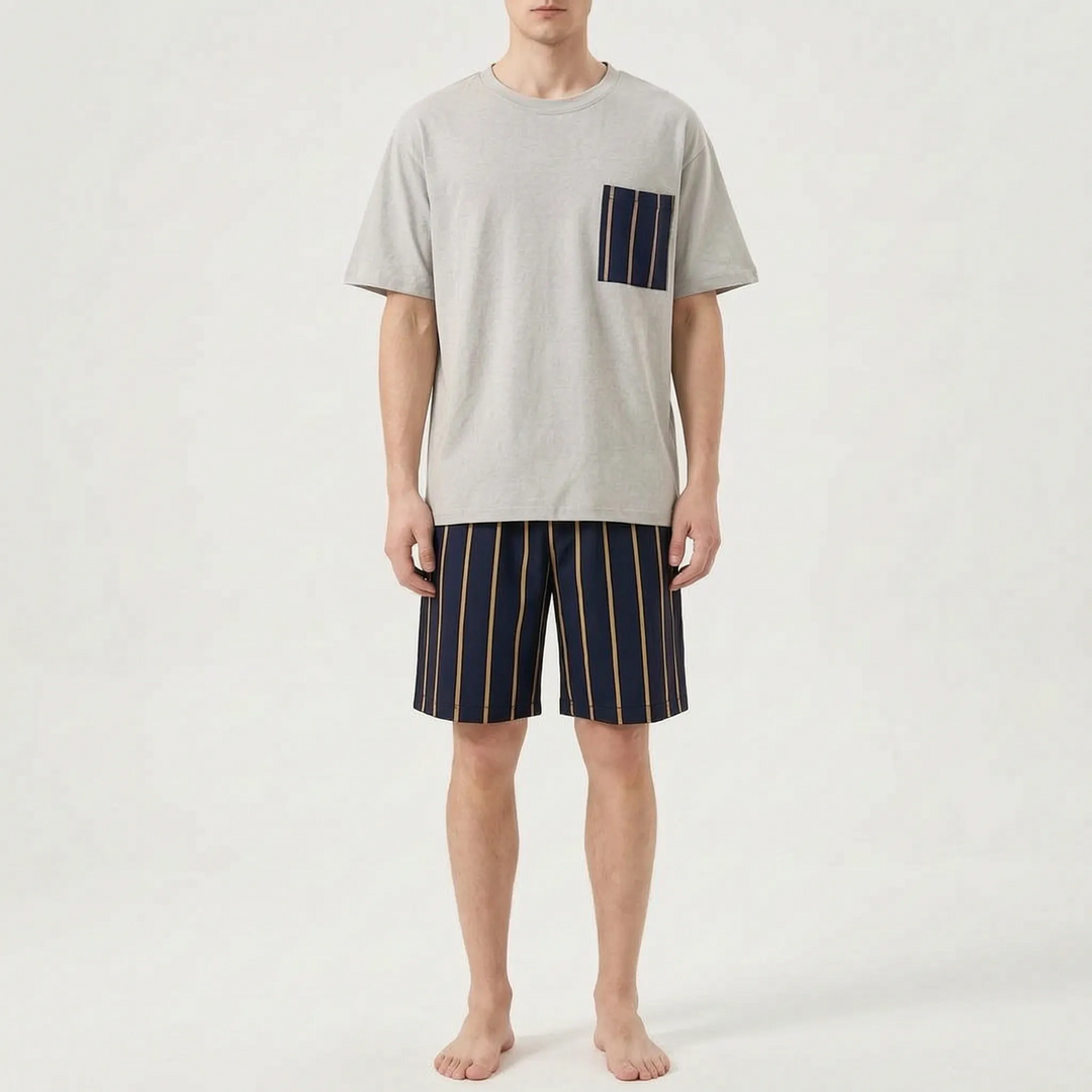 Casual Men's Short Pyjama Set - Jerome