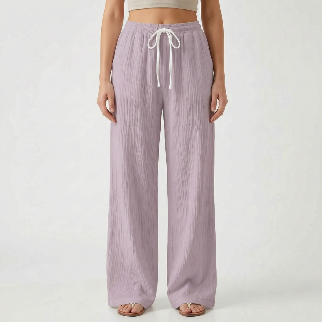 Casual Palazzo Trousers - Meghan