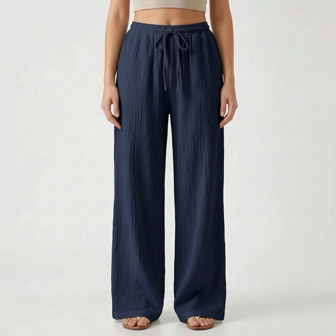 Casual Palazzo Trousers - Meghan