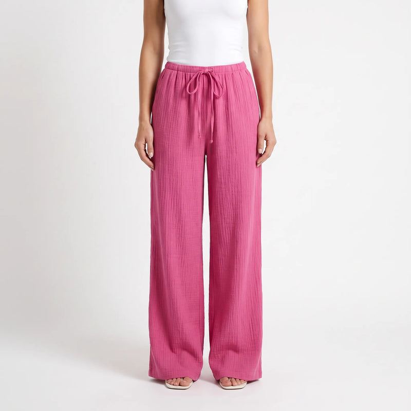 Casual Palazzo Trousers - Meghan