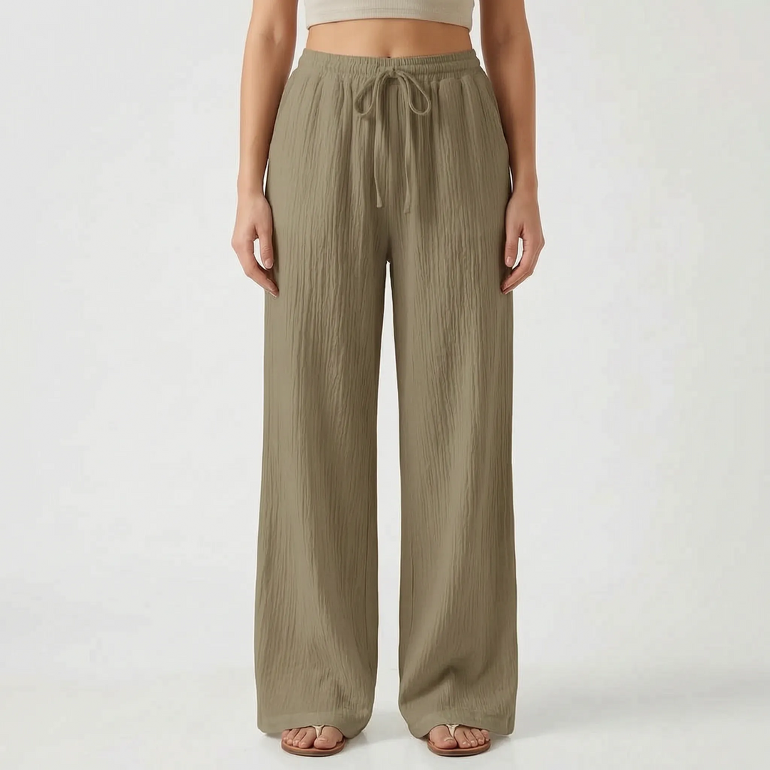 Casual Palazzo Trousers - Meghan