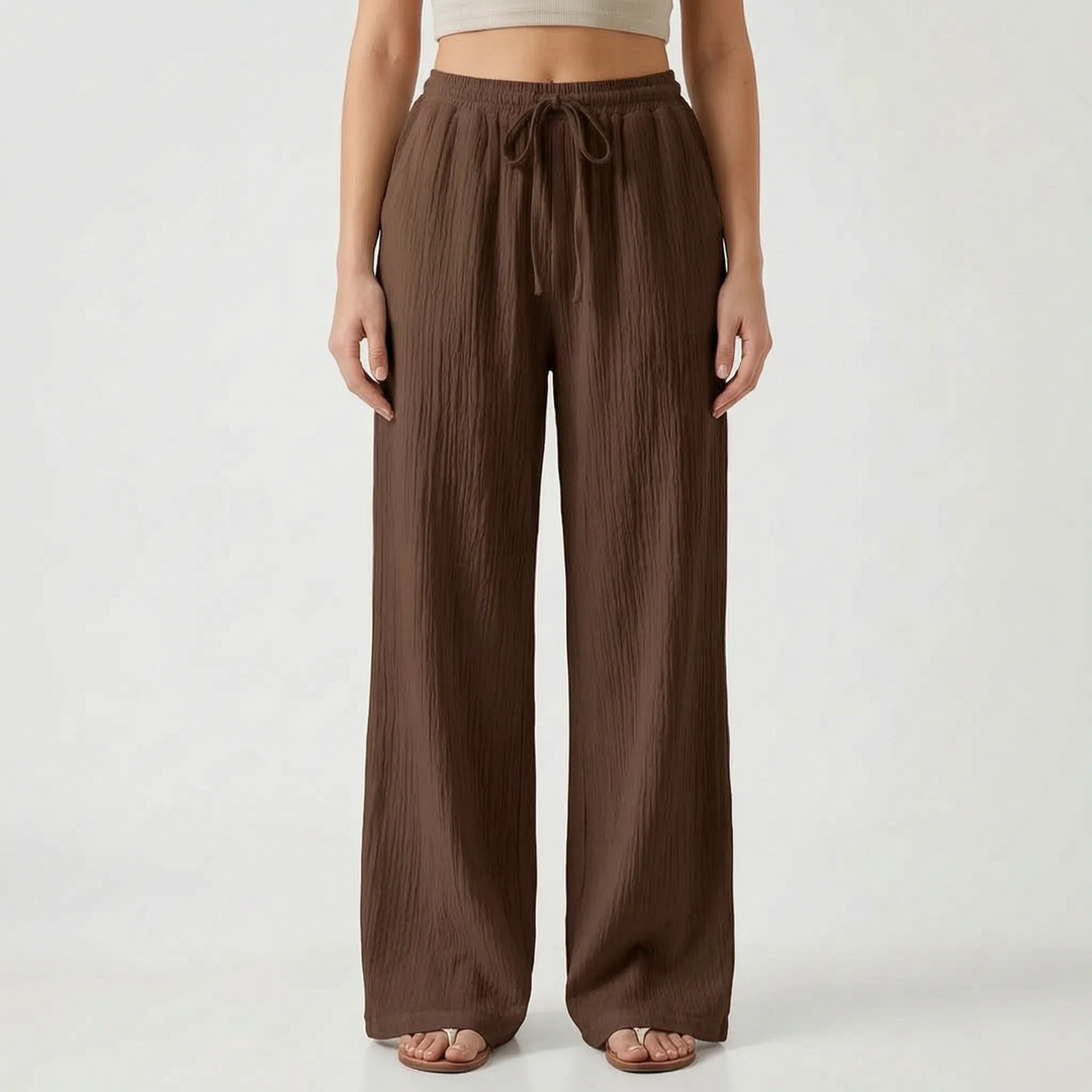 Casual Palazzo Trousers - Meghan