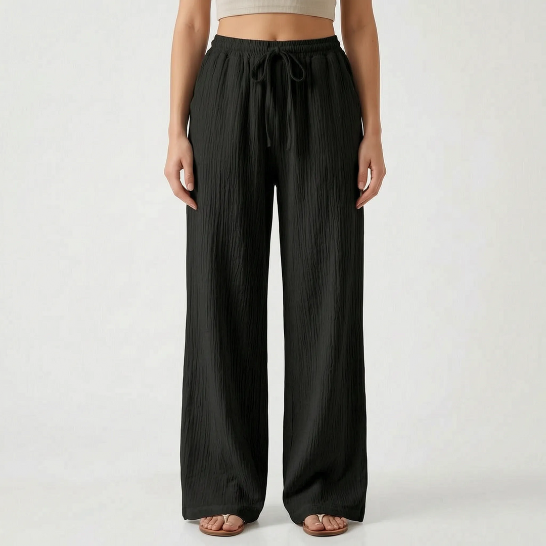 Casual Palazzo Trousers - Meghan