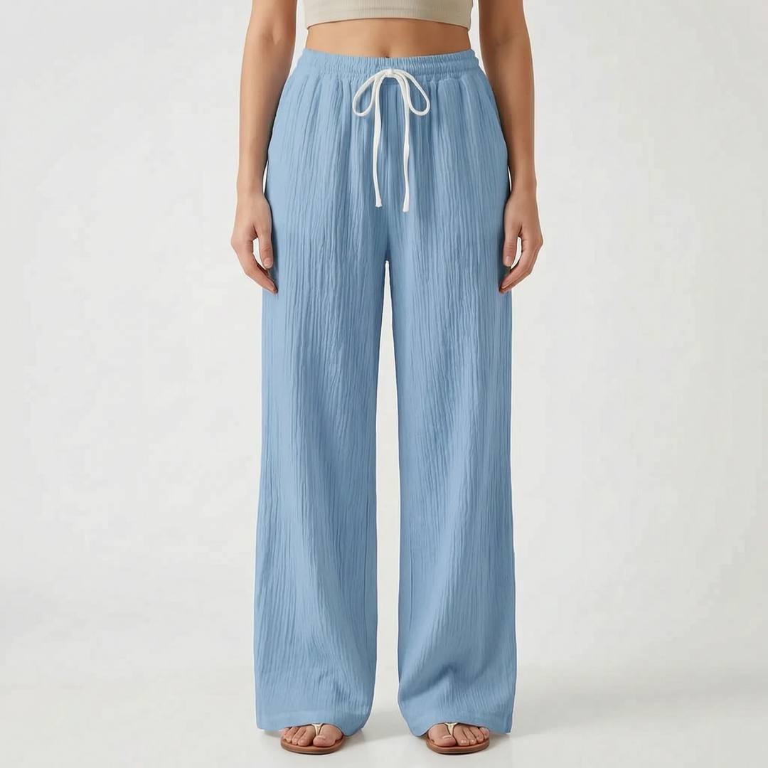 Casual Palazzo Trousers - Meghan