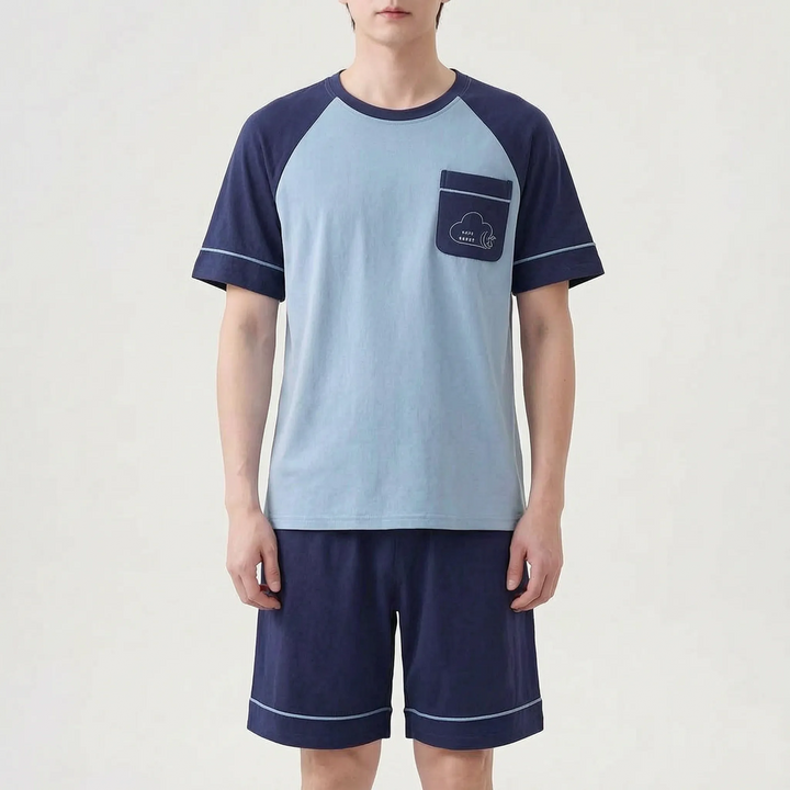 Casual Pyjama Short Set - Cody
