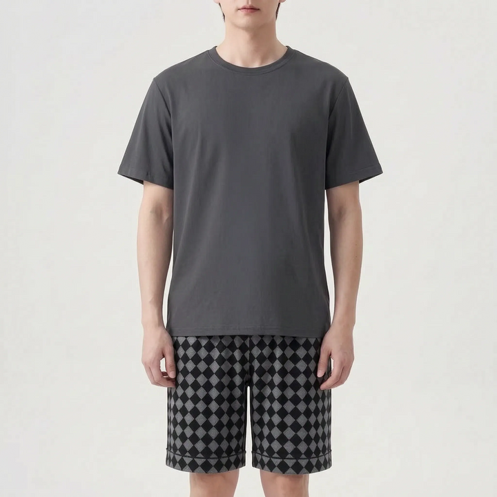 Casual Pyjama Short Set - Cody