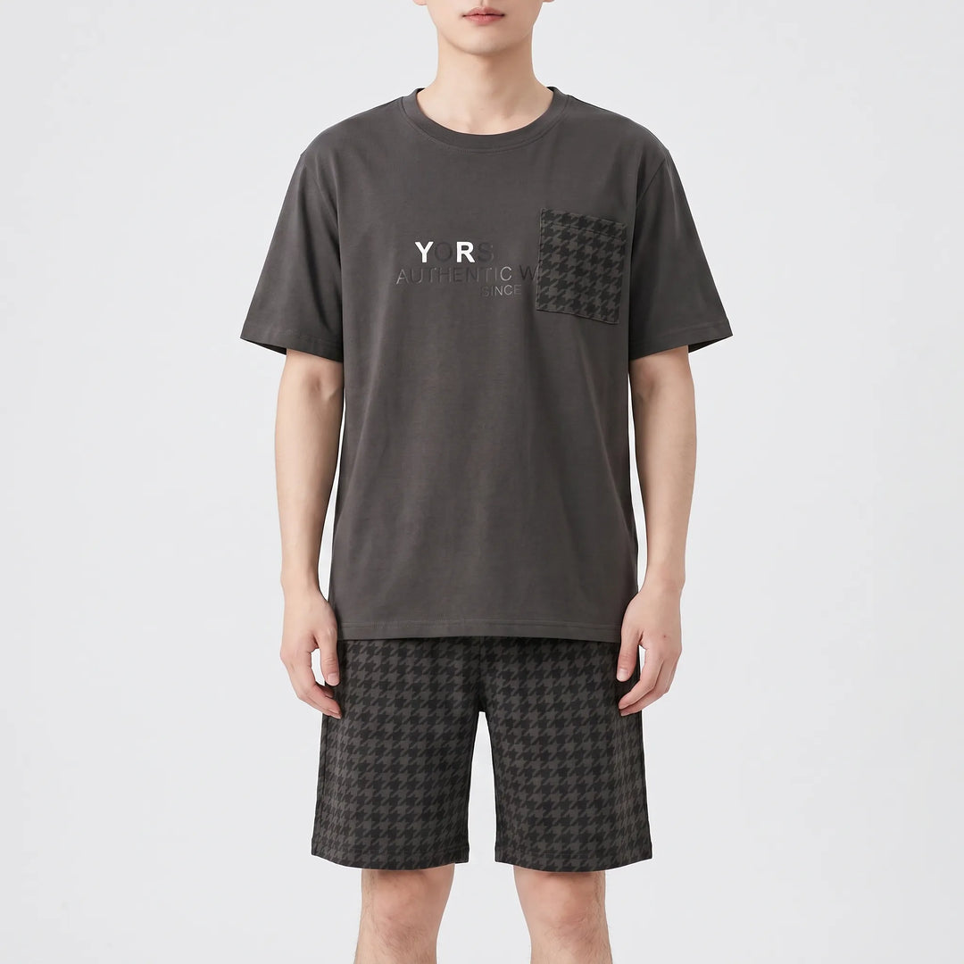 Casual Pyjama Short Set - Cody