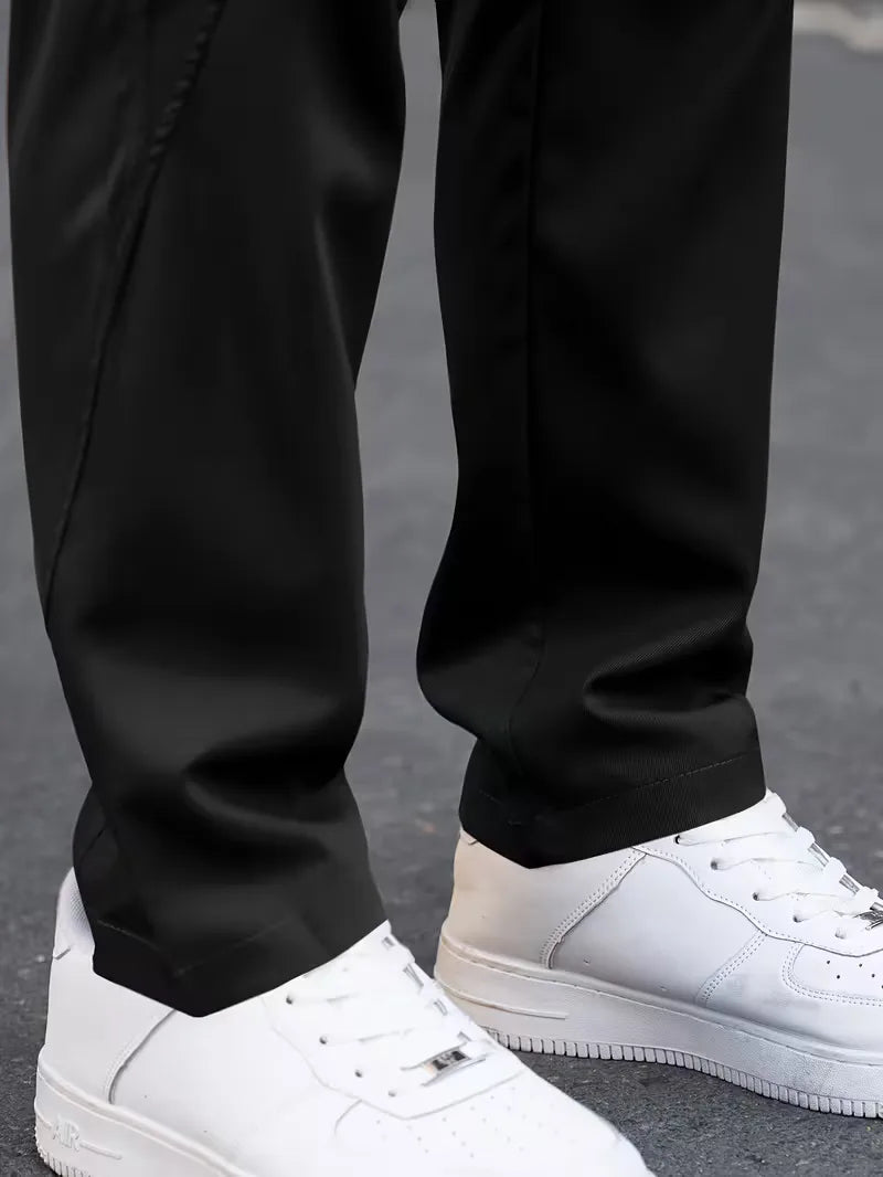 Casual Straight Leg Mens Cargo Trousers - Perry