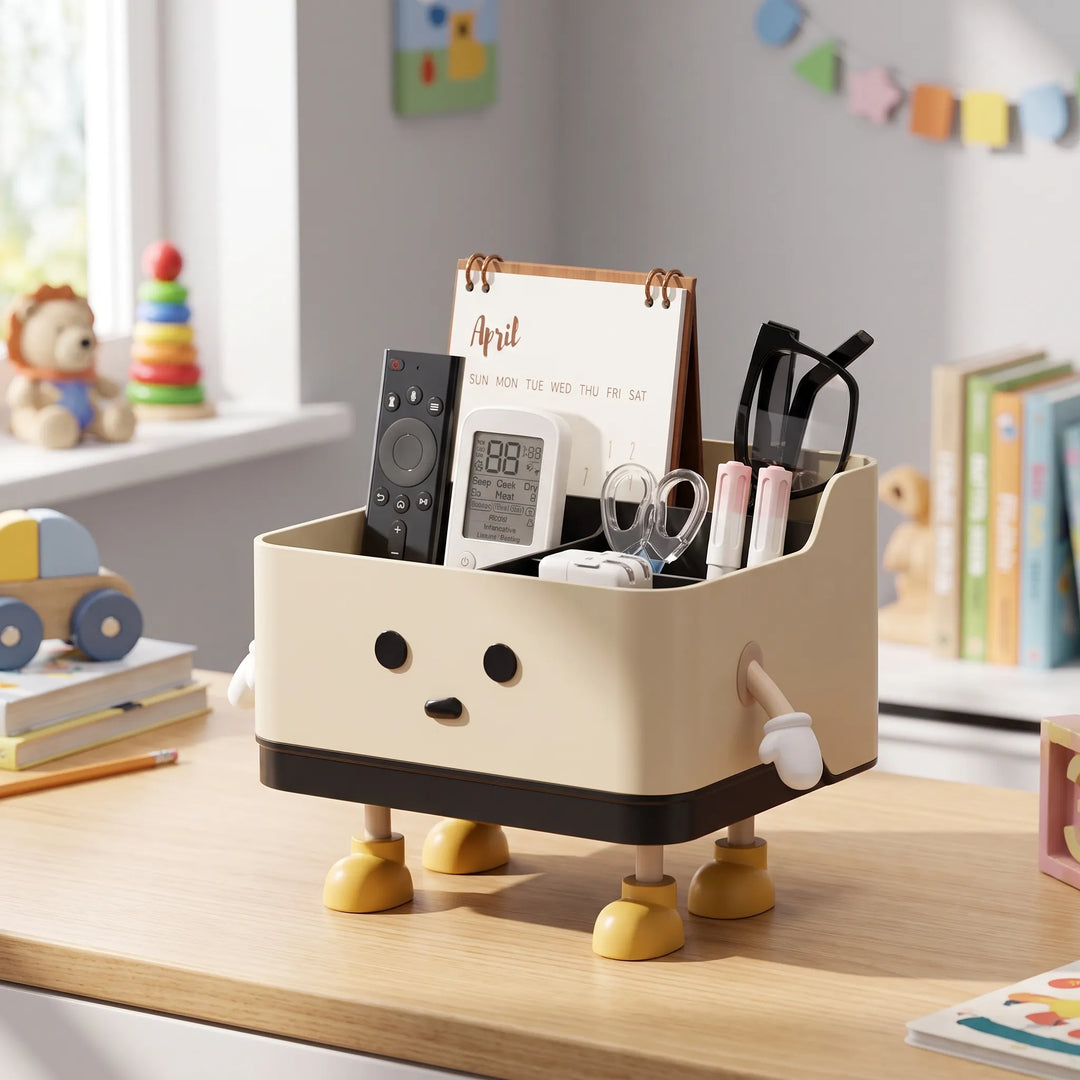 Character Design Desktop Storage Box - Tidybot