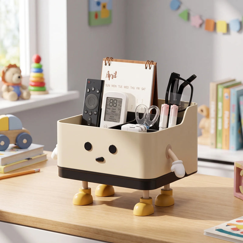 Character Design Desktop Storage Box - Tidybot