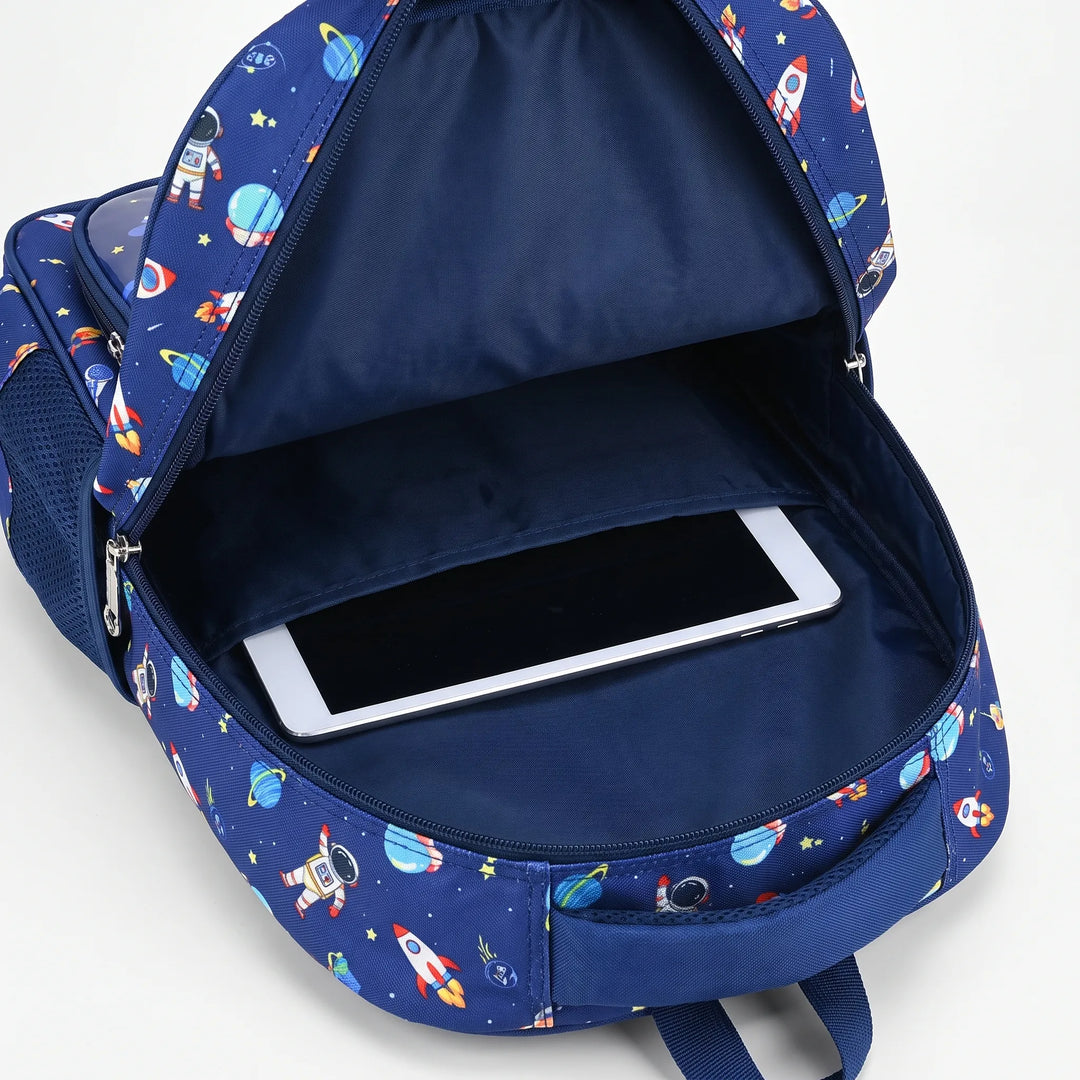 Children's 3D Space Cartoon Rucksack - Zorvex