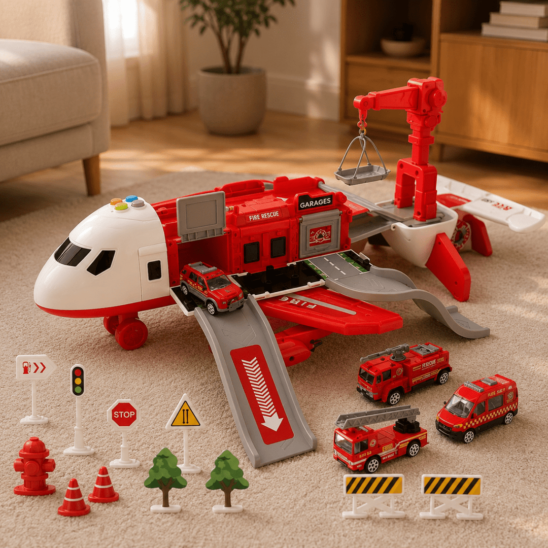 Childrens Toy Aeroplane Playset - AeroPlay