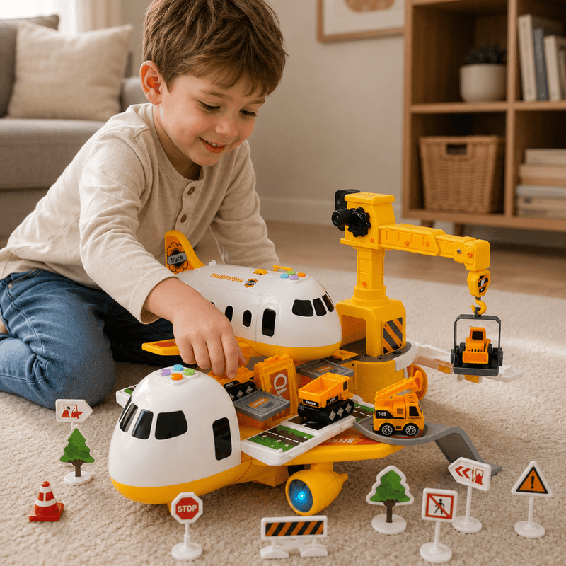 Childrens Toy Aeroplane Playset - AeroPlay