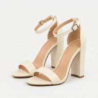 Chunky Heeled Sandals For Weddings - Gloria
