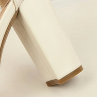 Chunky Heeled Sandals For Weddings - Gloria