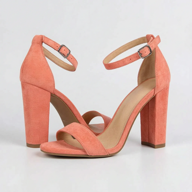Chunky Heeled Sandals For Weddings - Gloria