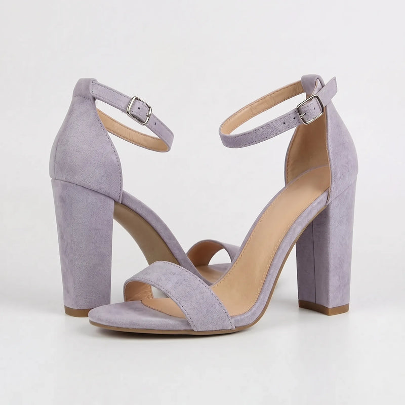 Chunky Heeled Sandals For Weddings - Gloria