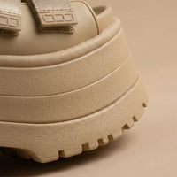 Chunky Platform Sandals - Ruby