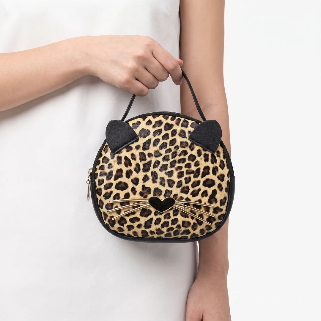 Circular Cat Crossbody Bag - Purrify