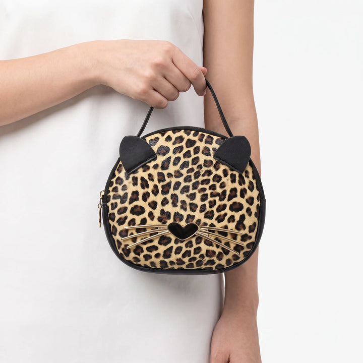 Circular Cat Crossbody Bag - Purrify