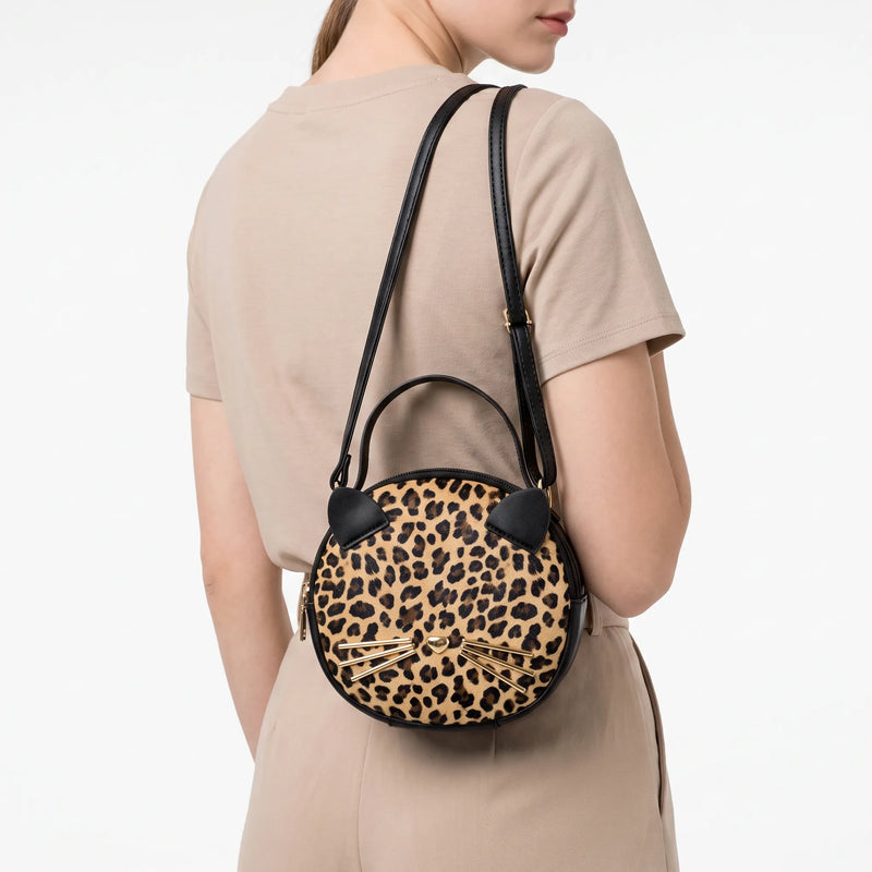 Circular Cat Crossbody Bag - Purrify