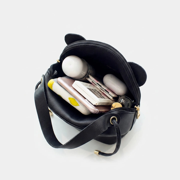 Circular Cat Crossbody Bag - Purrify