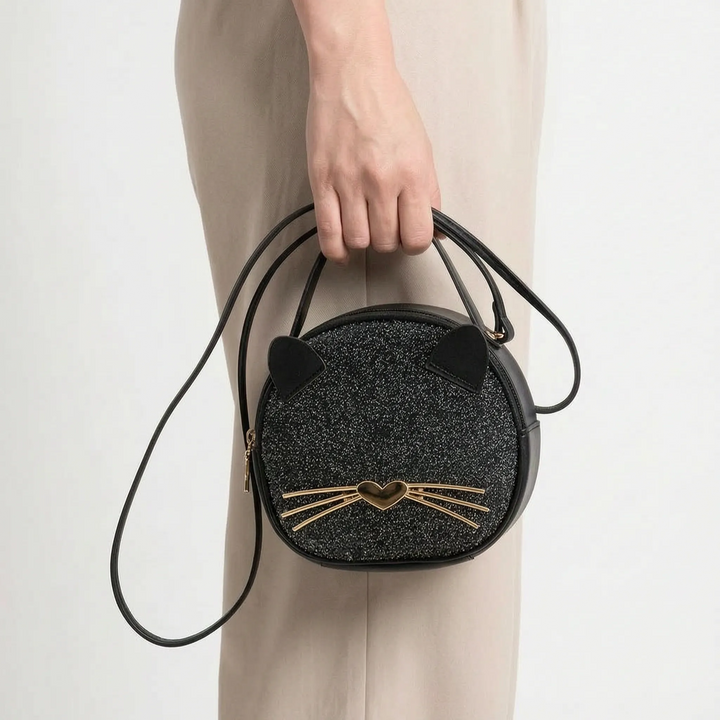 Circular Cat Crossbody Bag - Purrify