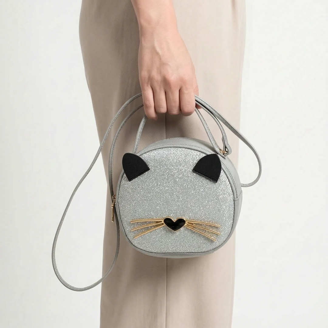Circular Cat Crossbody Bag - Purrify