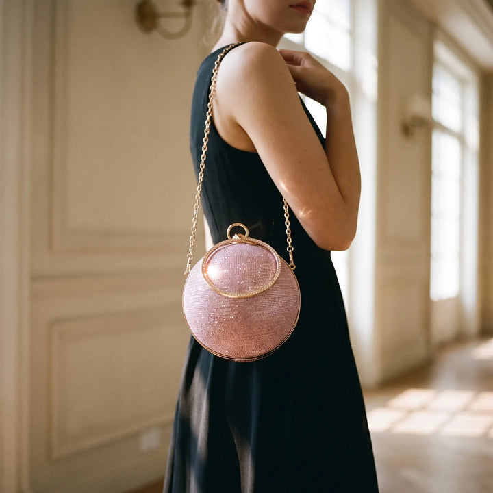 Circular Evening Bag - Orbitia
