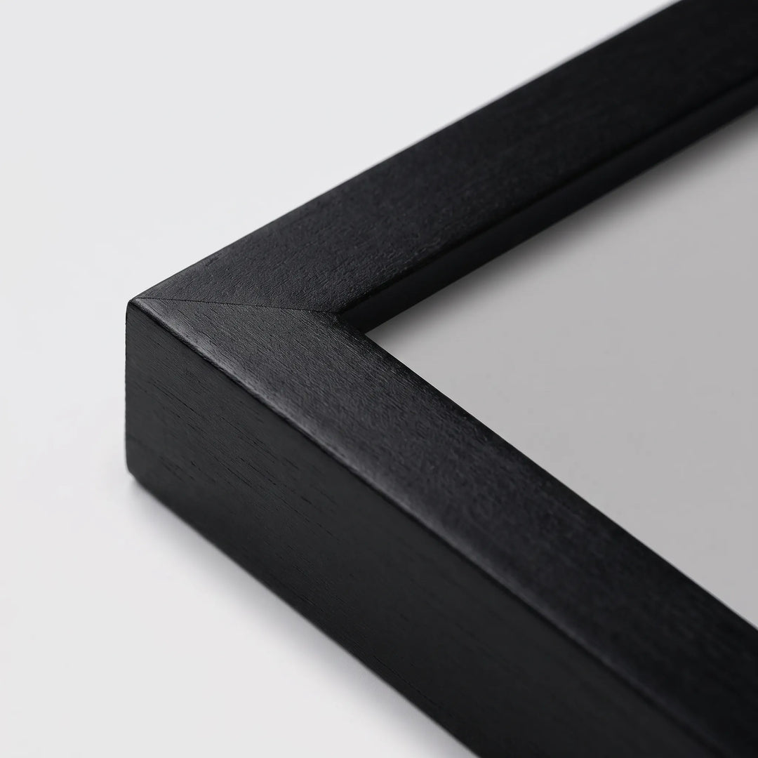Classic Black Rectangular Photo Frame - Pictoline