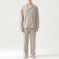 Classic Button-Down Mens Pyjama Set - Philip