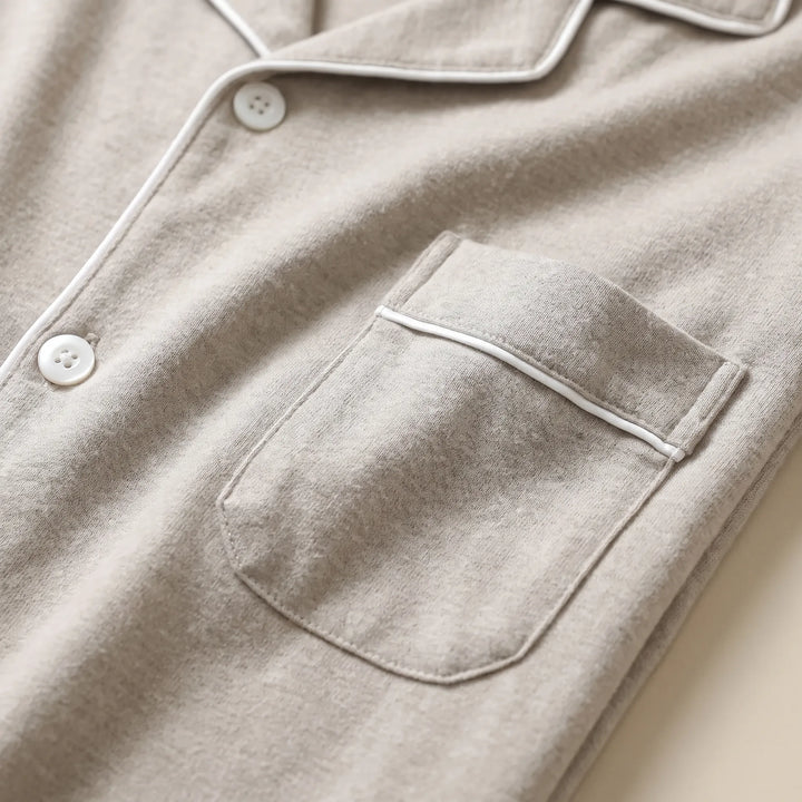Classic Button-Down Mens Pyjama Set - Philip