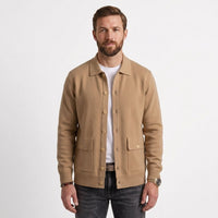 Classic Button-Front Casual Jacket - Sean