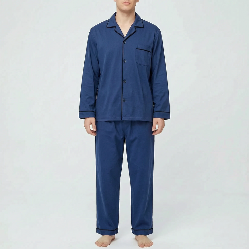 Classic Plaid Mens Pyjamas - Randal