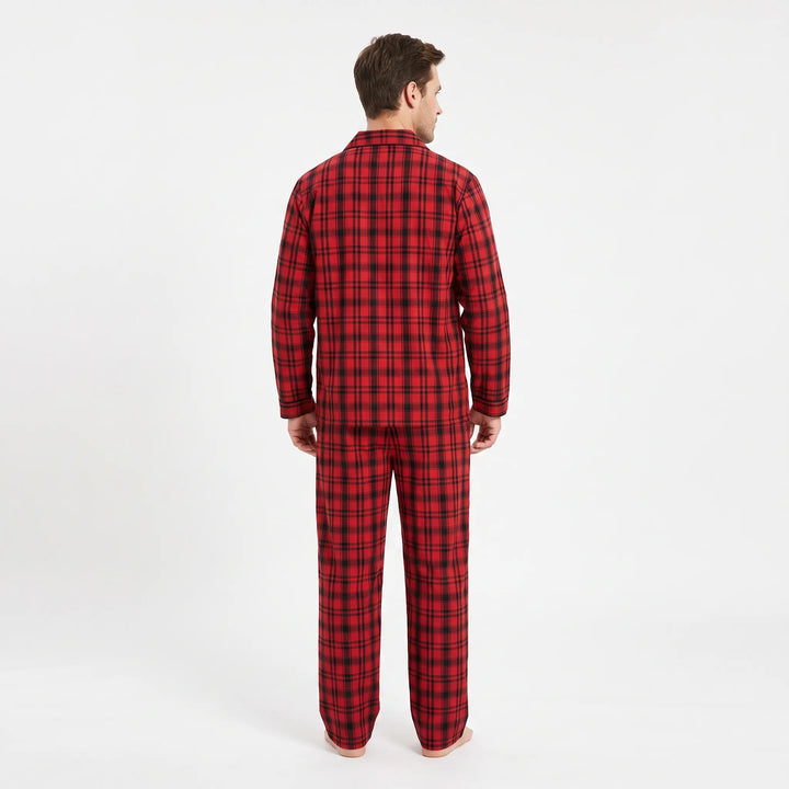 Classic Plaid Mens Pyjamas - Randal