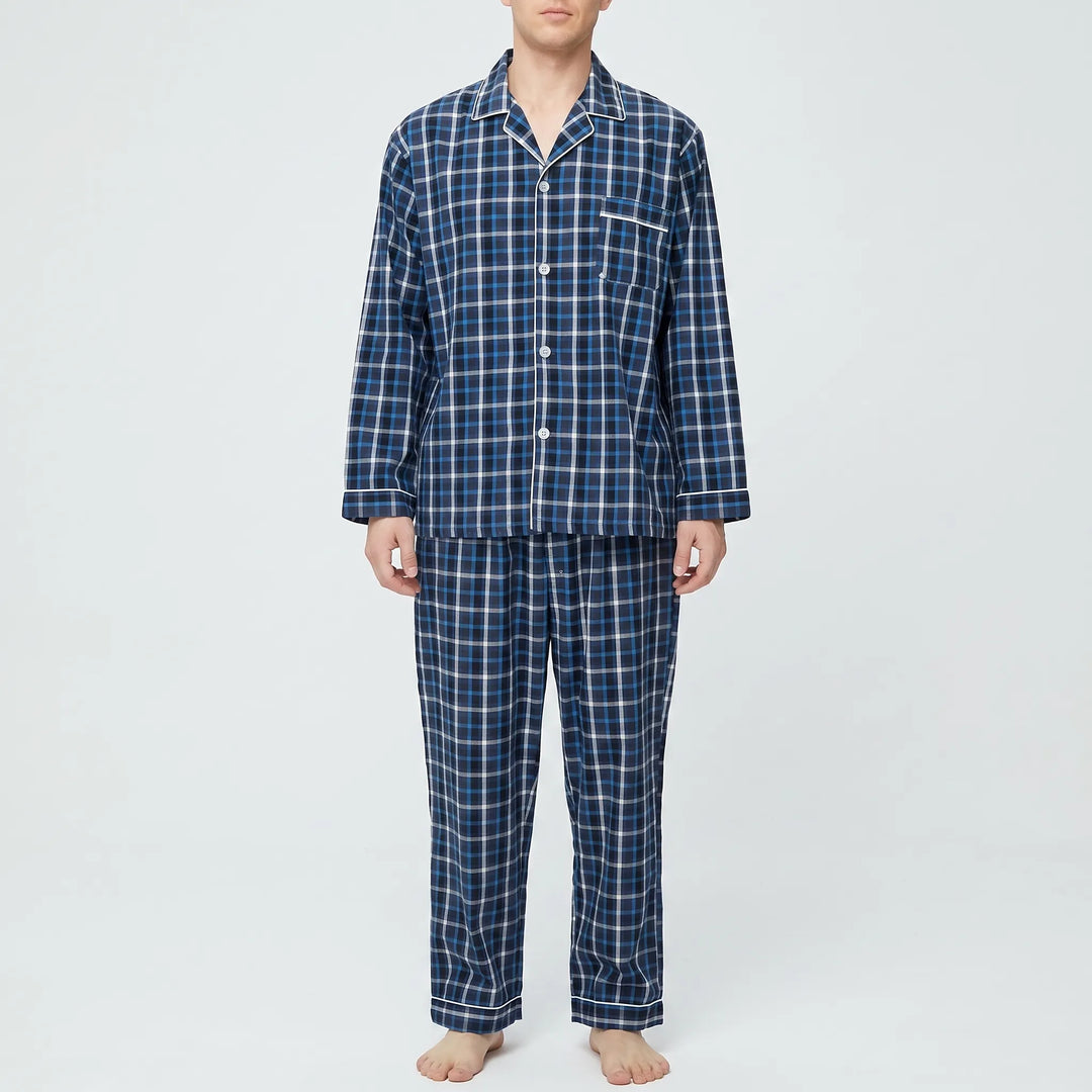 Classic Plaid Mens Pyjamas - Randal