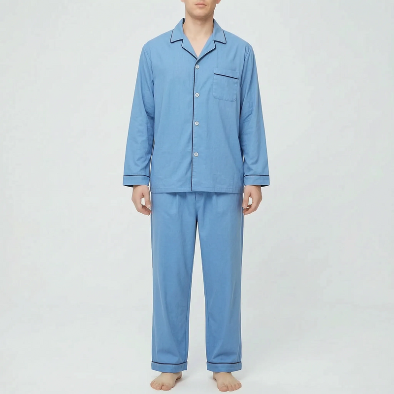 Classic Plaid Mens Pyjamas - Randal