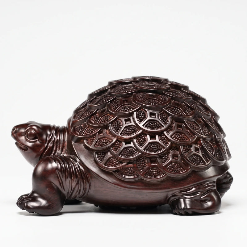 Classic Sculpted Dark Animal Figurine - Testudis
