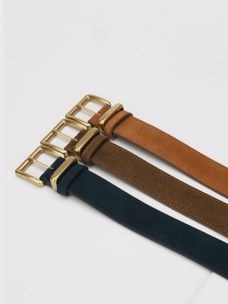 Classic Square Buckle Belt - WaistWrap