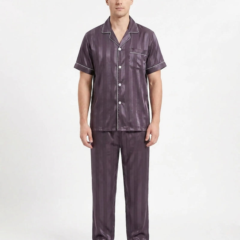 Classic Striped Mens Pyjamas - Julius