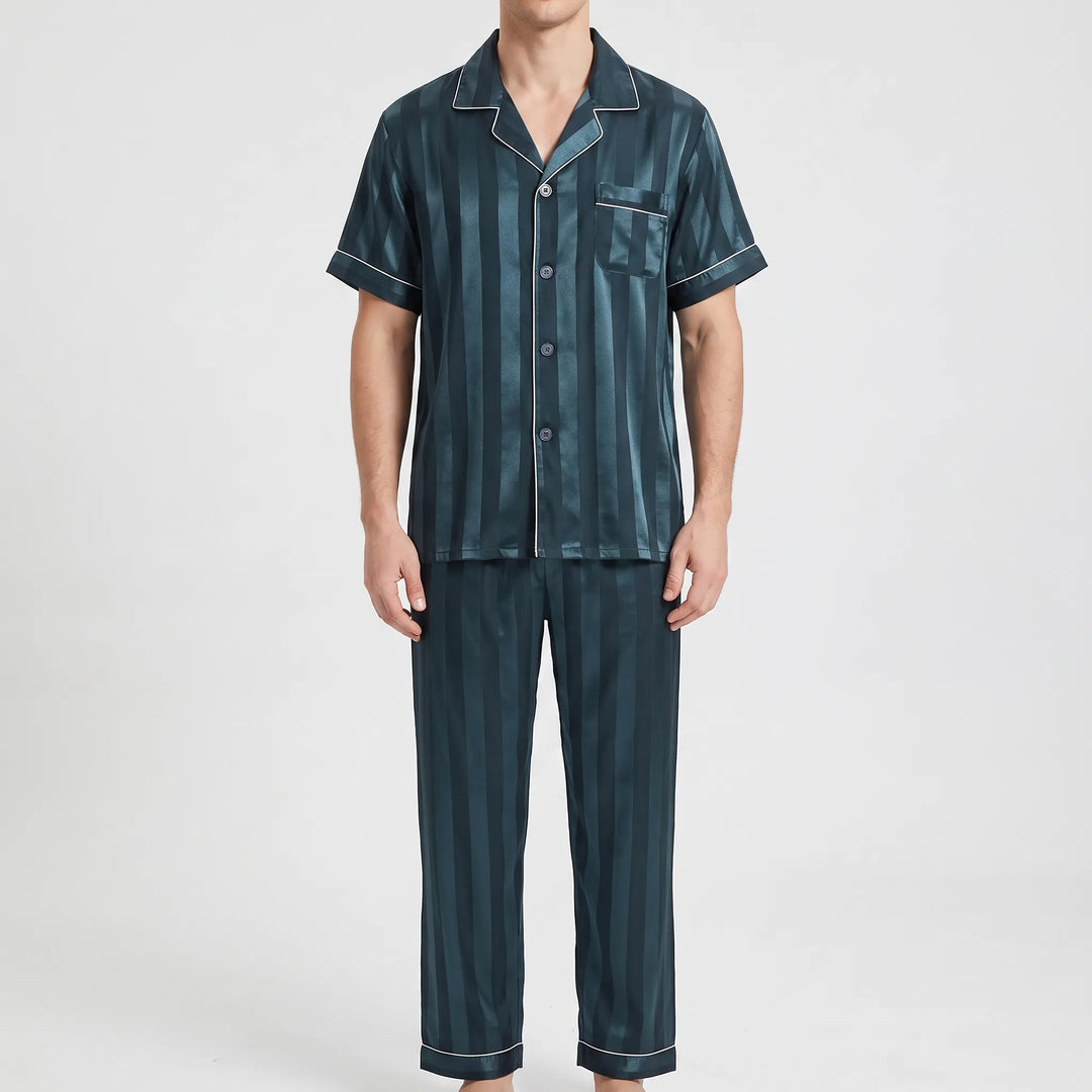 Classic Striped Mens Pyjamas - Julius