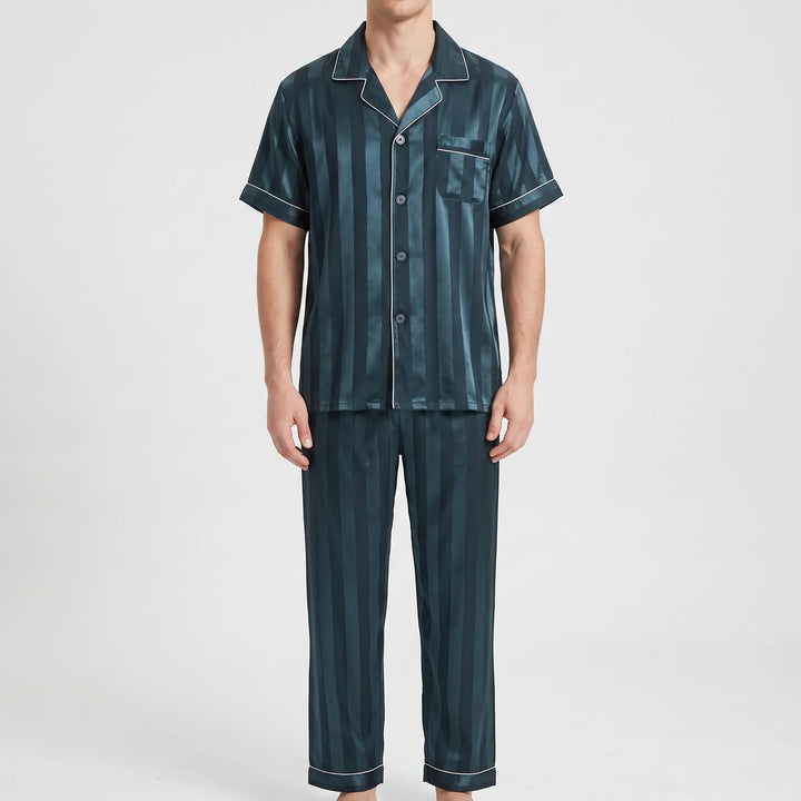 Classic Striped Mens Pyjamas - Julius