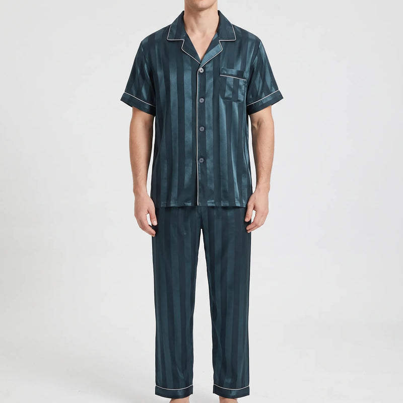 Classic Striped Mens Pyjamas - Julius
