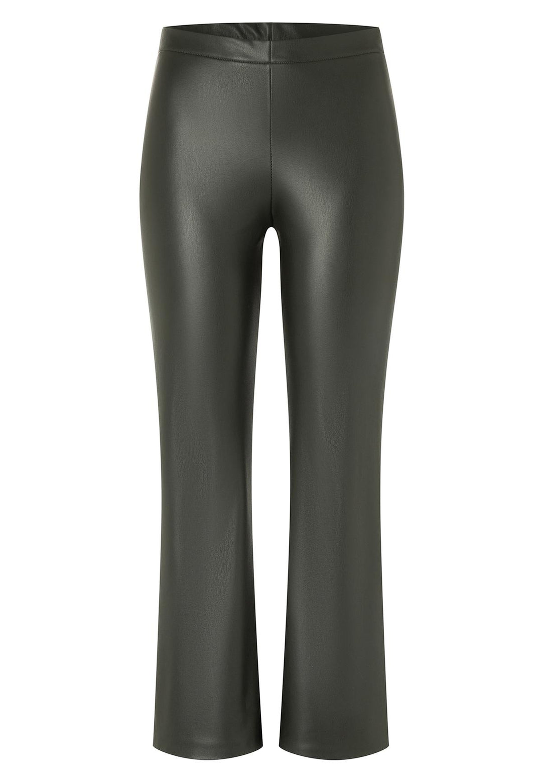 Coated Figure-Hugging Trousers - Zarna